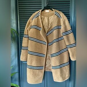 Anthropologie Ribbon Coat